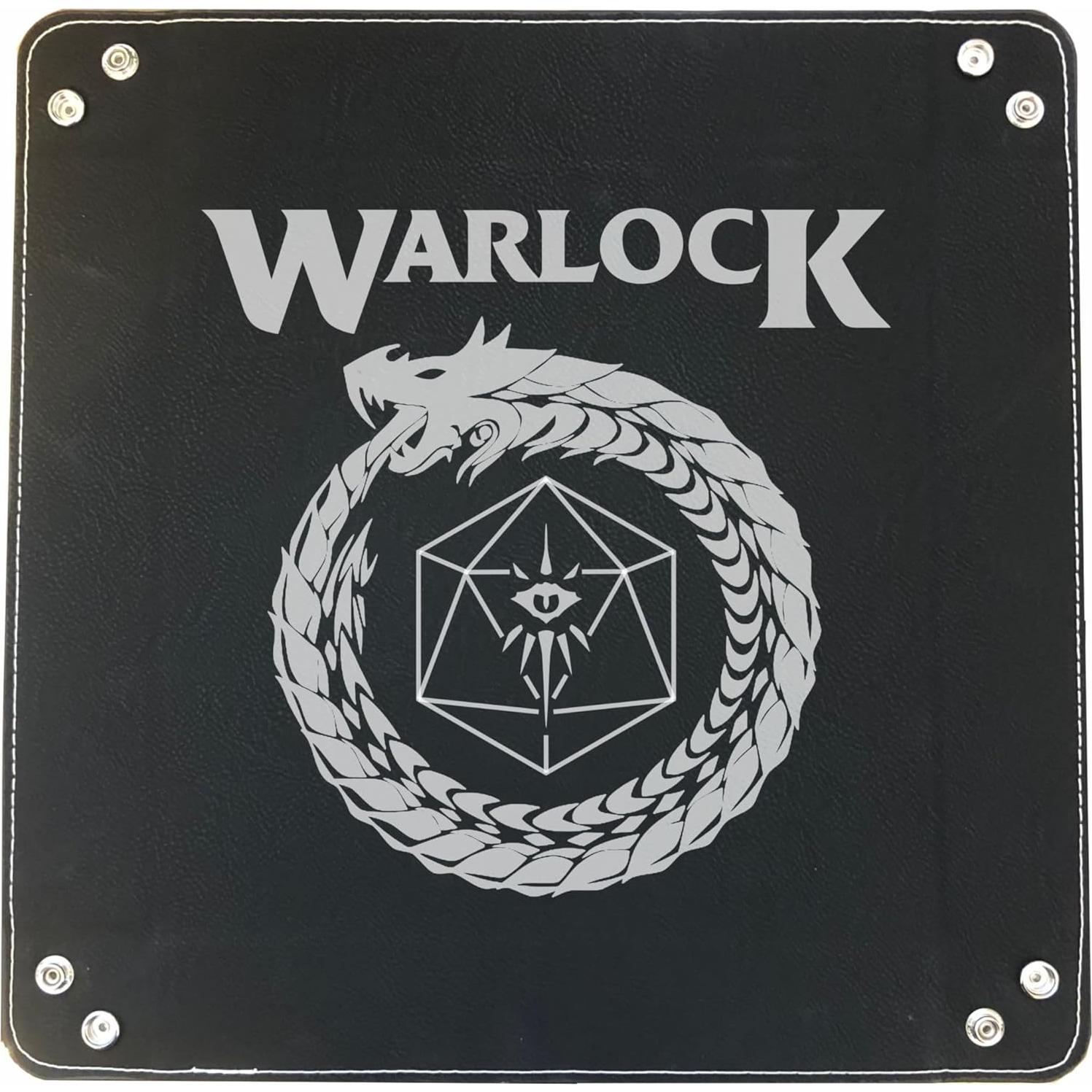 Bandeja de Dados D&D PrecisionNC Cuero Sintético Negro