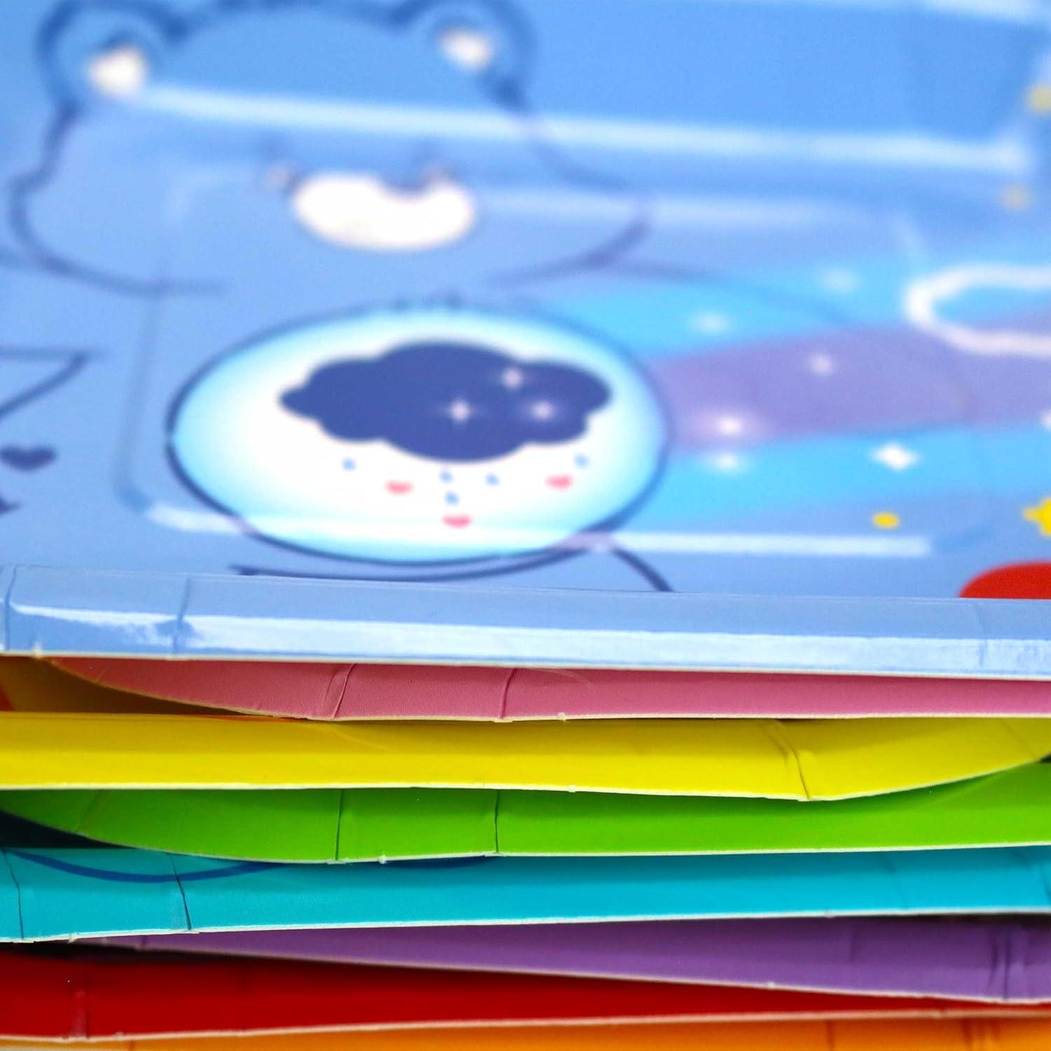 Platos de Postre Prime Party Care Bears - Juego de 8, 17.78 cm