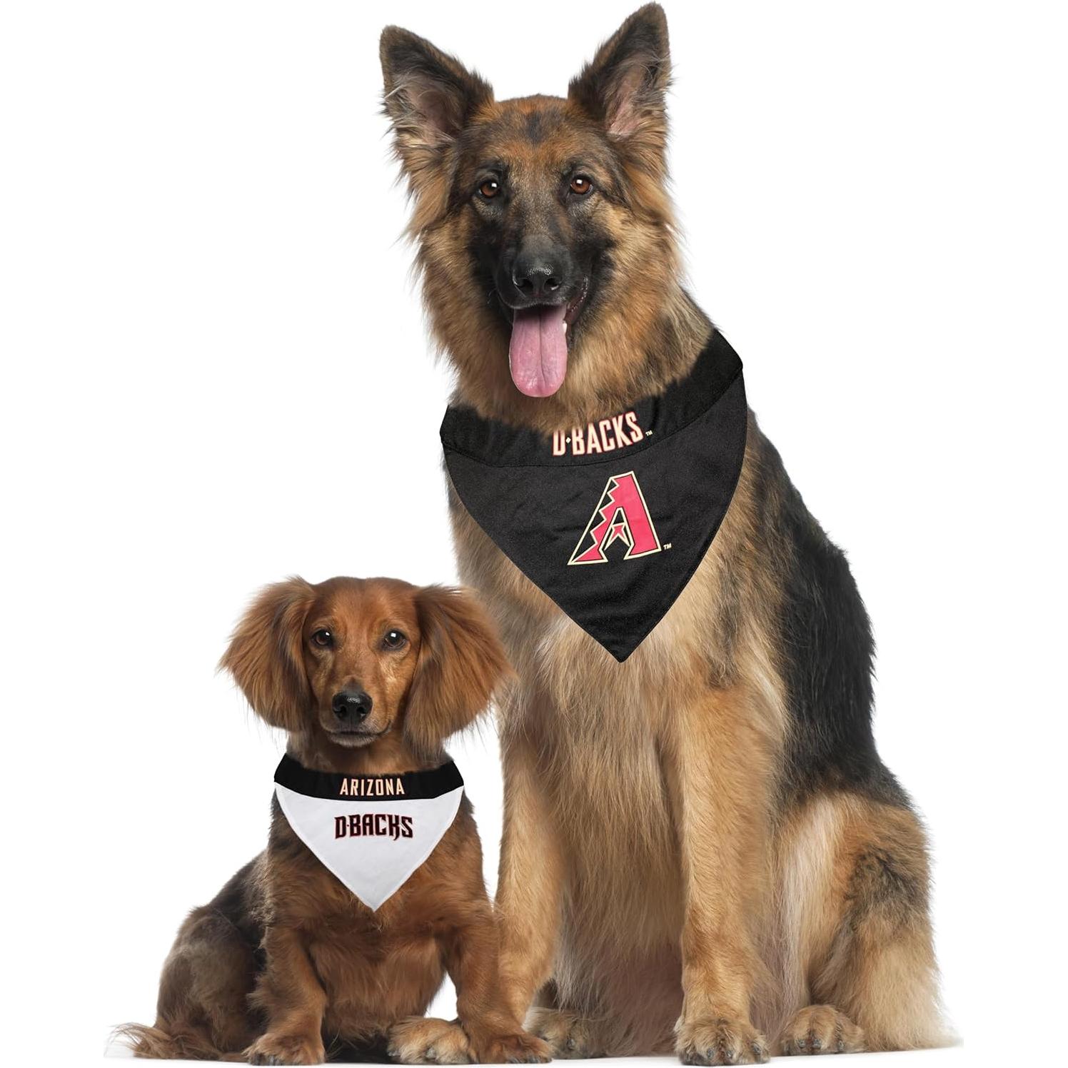 Bandana Reversible para Mascotas Pets First MLB Arizona Diamondbacks Pequeña/Mediana