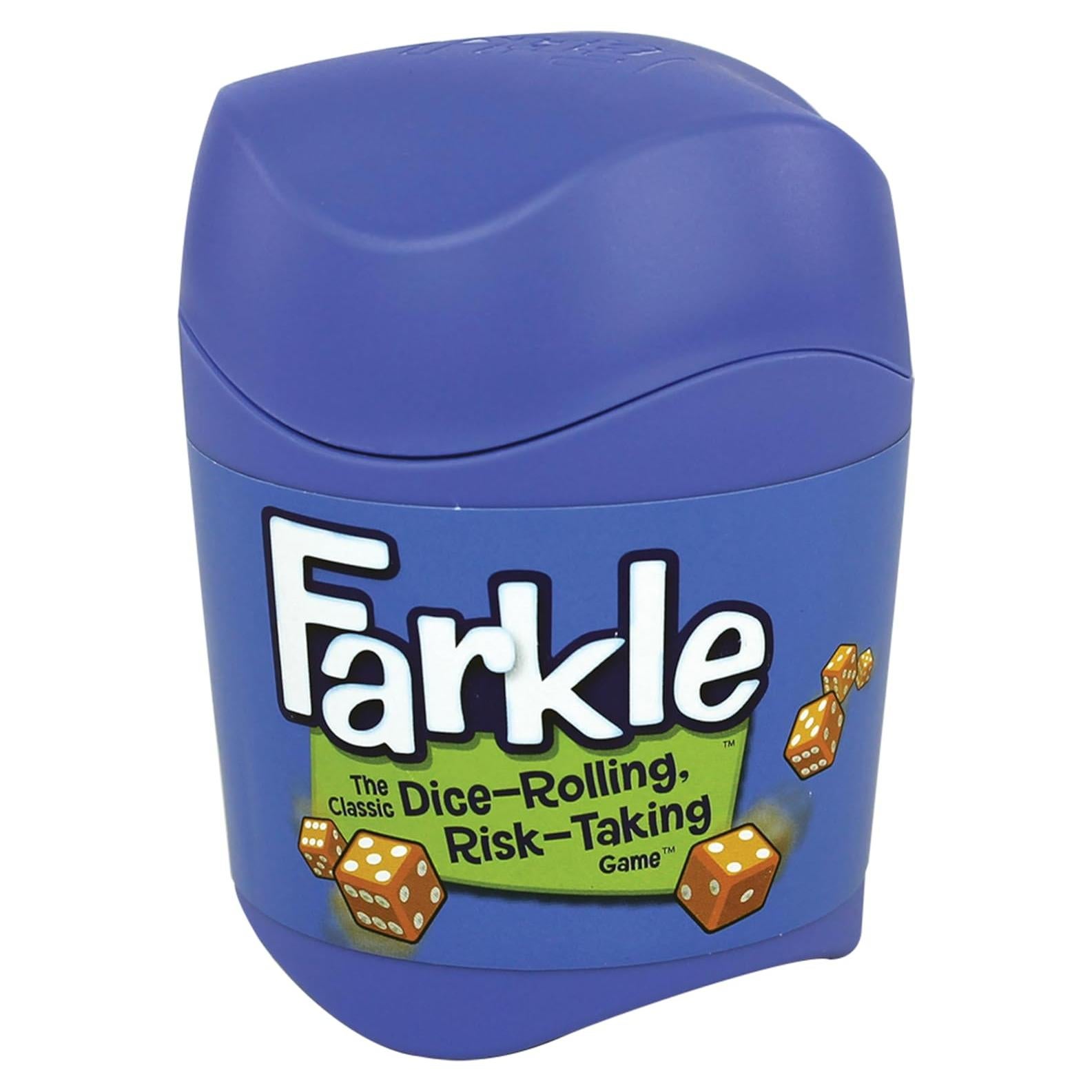 Juego de Dados Farkle PlayMonster - 6 Dados y Copa - 8+
