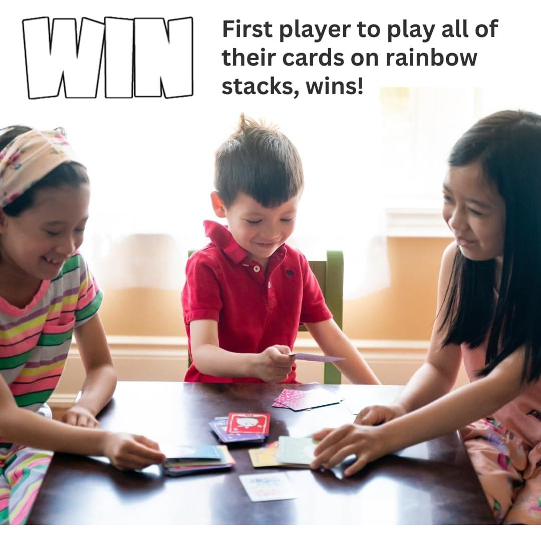 Juego de cartas Rainbow Buddy Bop - Para toda la familia