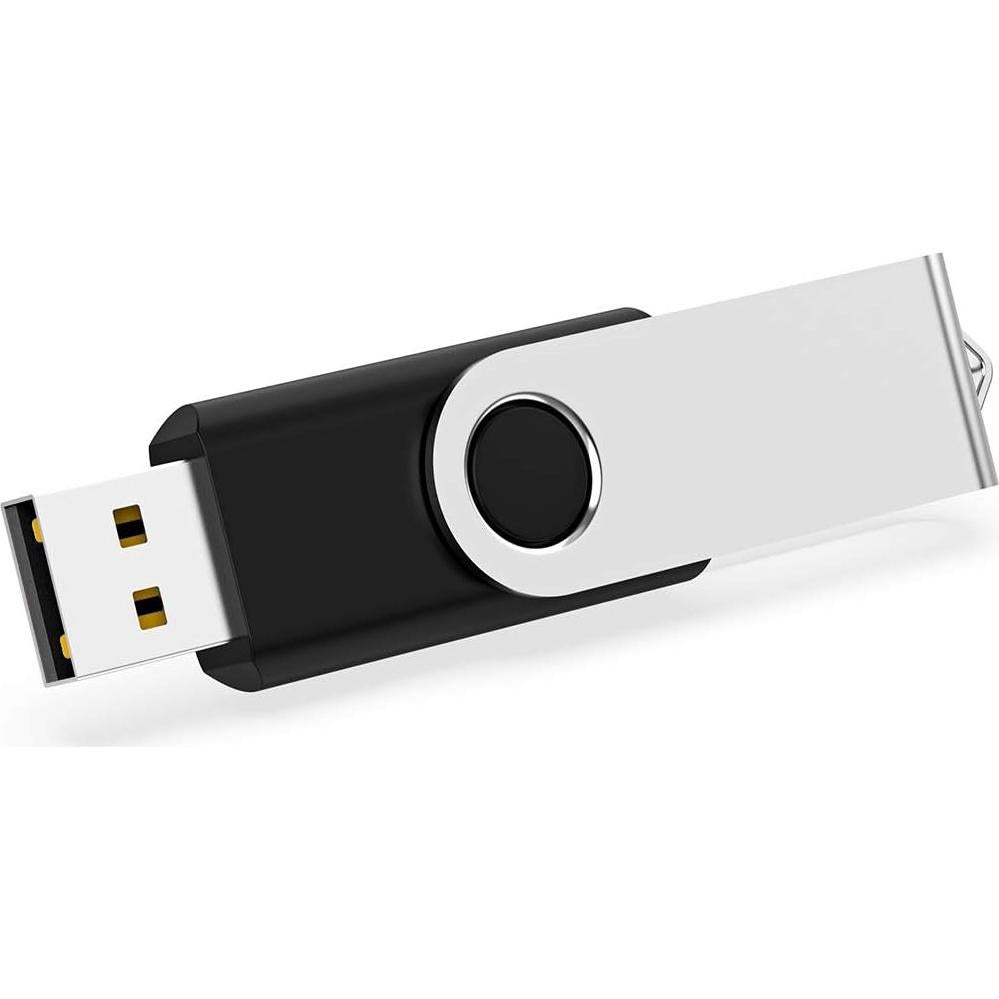 Paquete de 10 memorias USB 2.0 2GB MAKACTUA color negro