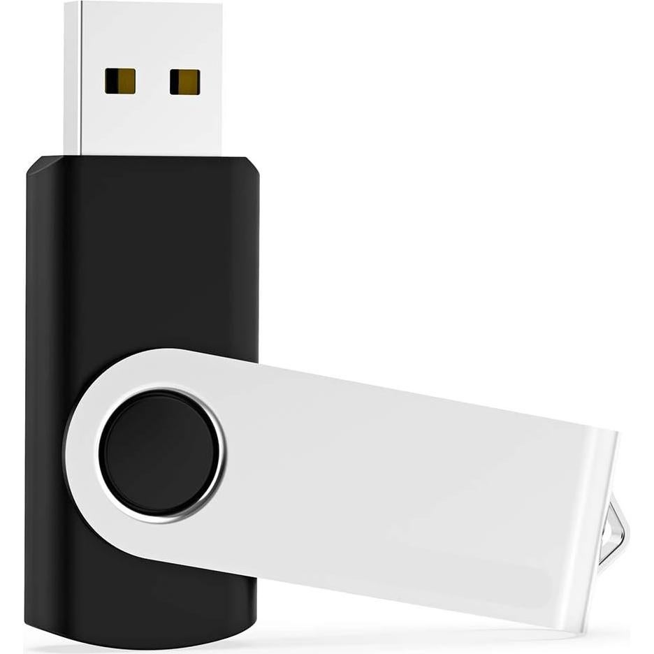 Paquete de 10 memorias USB 2.0 2GB MAKACTUA color negro