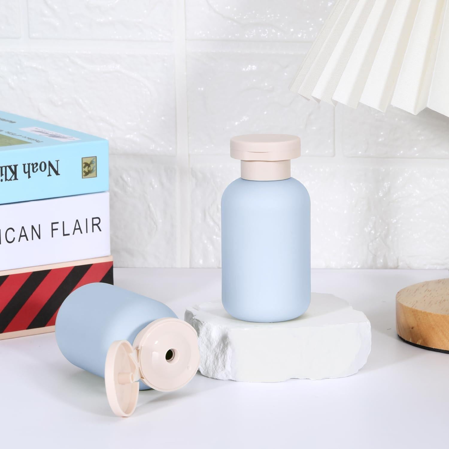 Botella de Viaje 100ml UMETASS Azul Hermética Reutilizable