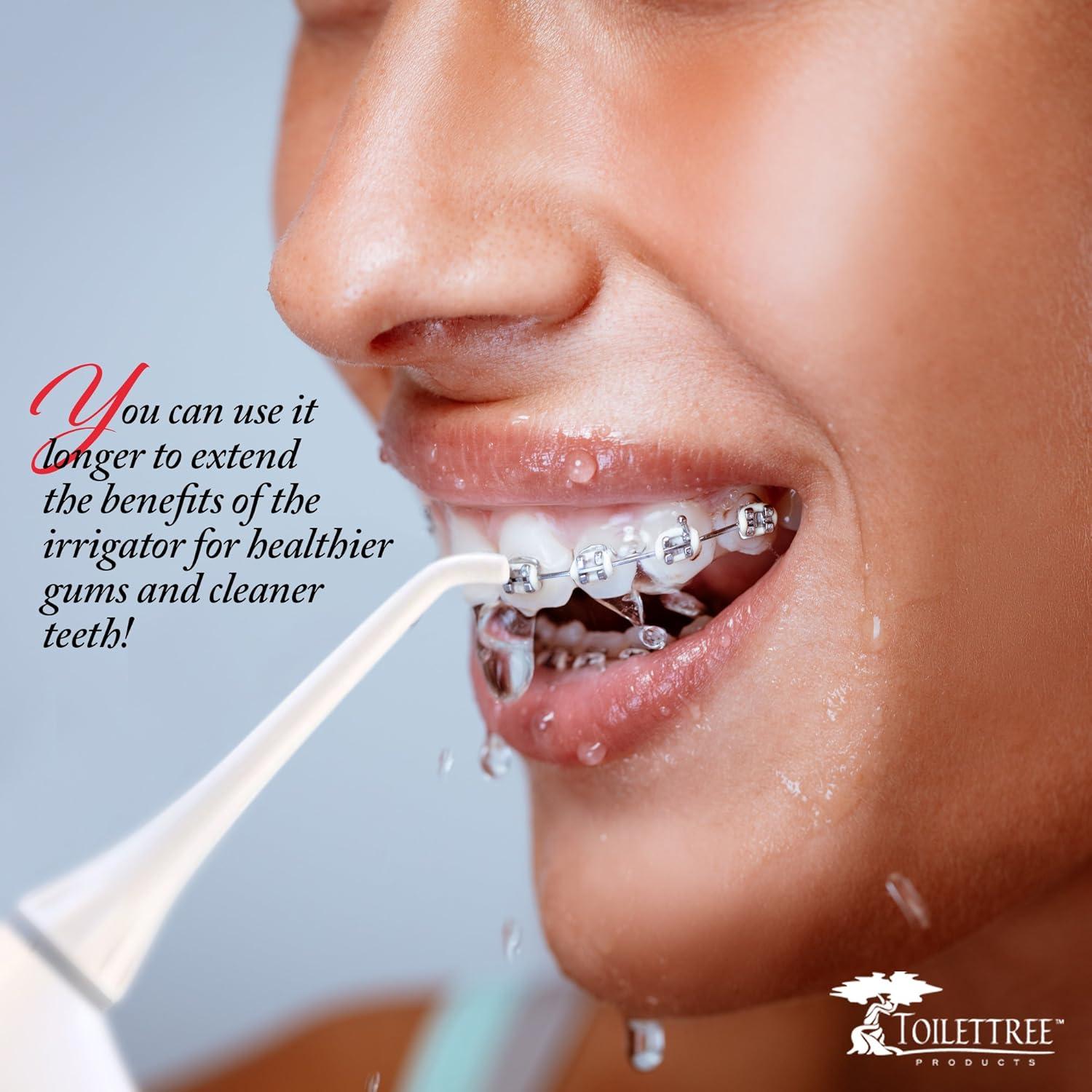 Tanque de Agua Extendida ToiletTree para Irrigador Oral Azul