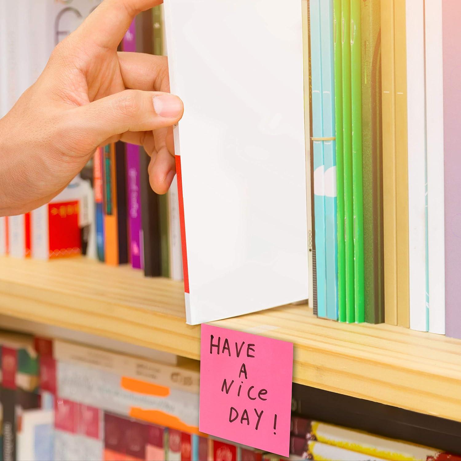 Juego de Notas Adhesivas Mr. Pen 15 Piezas Colores Brillantes