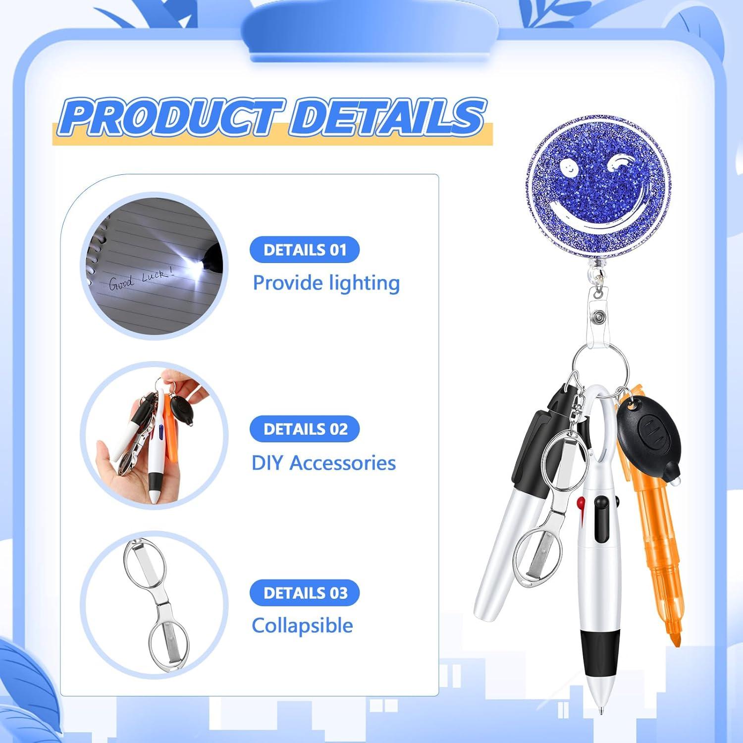 Kit de Accesorios para Enfermeras Motipuns - 6 Piezas, Negro