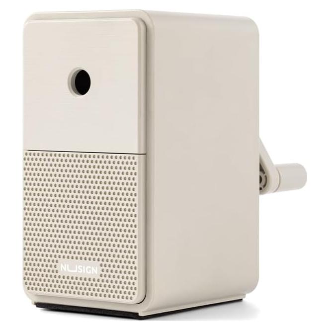 Sacapuntas Manual Deli NS077-S Beige 5 Niveles para Lápices