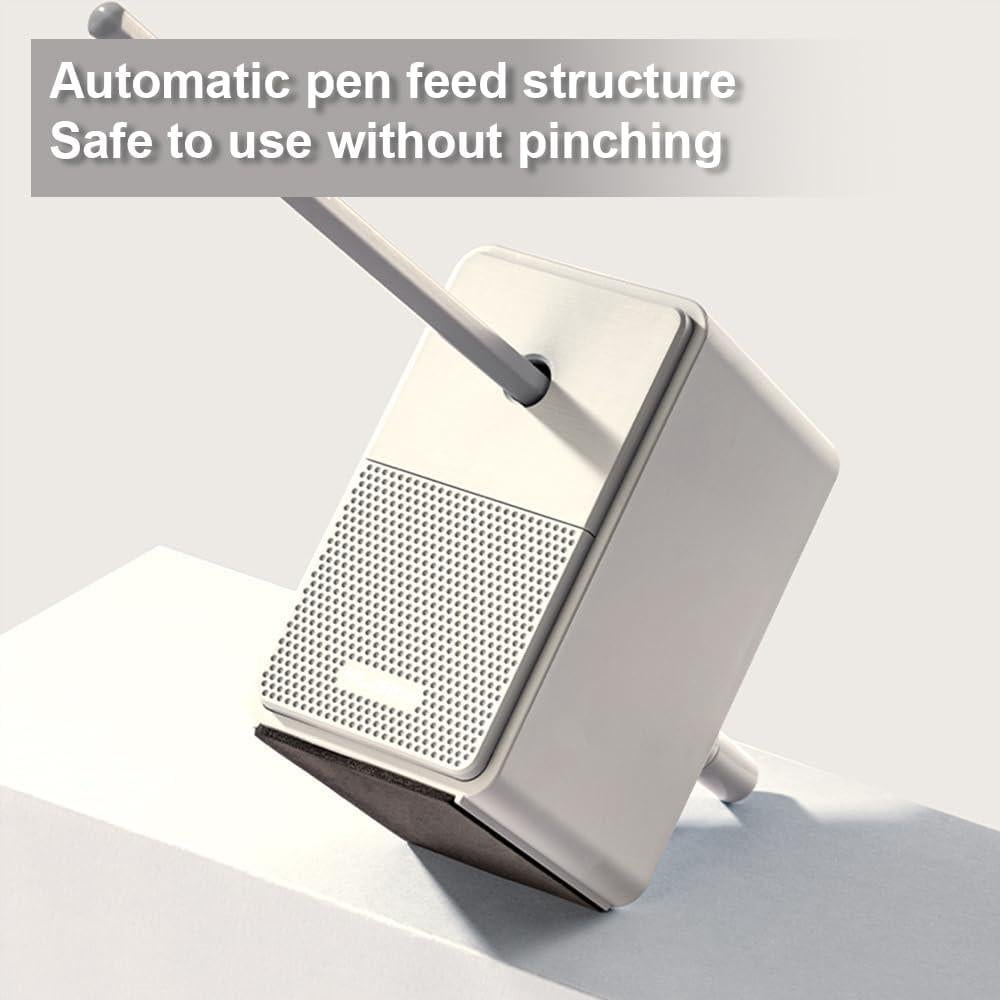 Sacapuntas Manual Deli NS077-S Beige 5 Niveles para Lápices