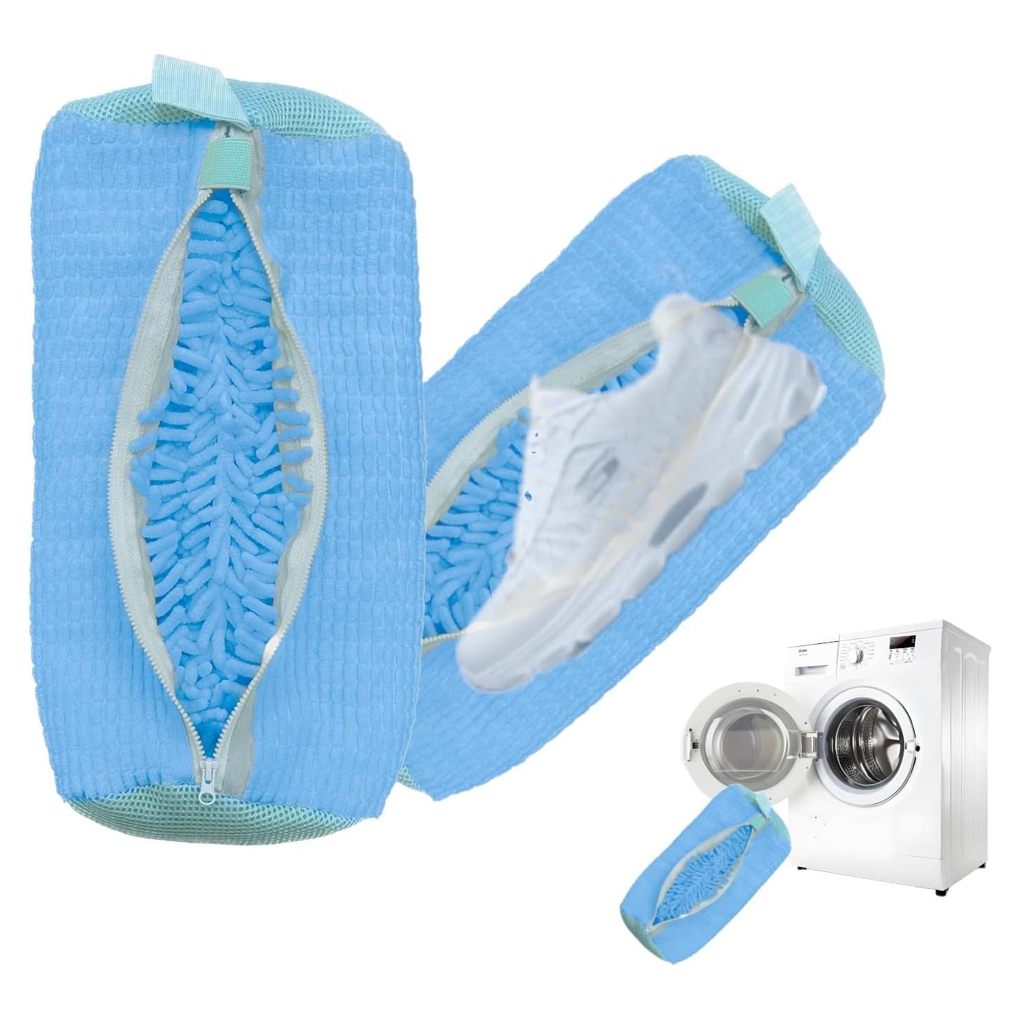 Bolsa de Lavado de Zapatos Sunlyn-MLG Azul 2 Piezas Reutilizable