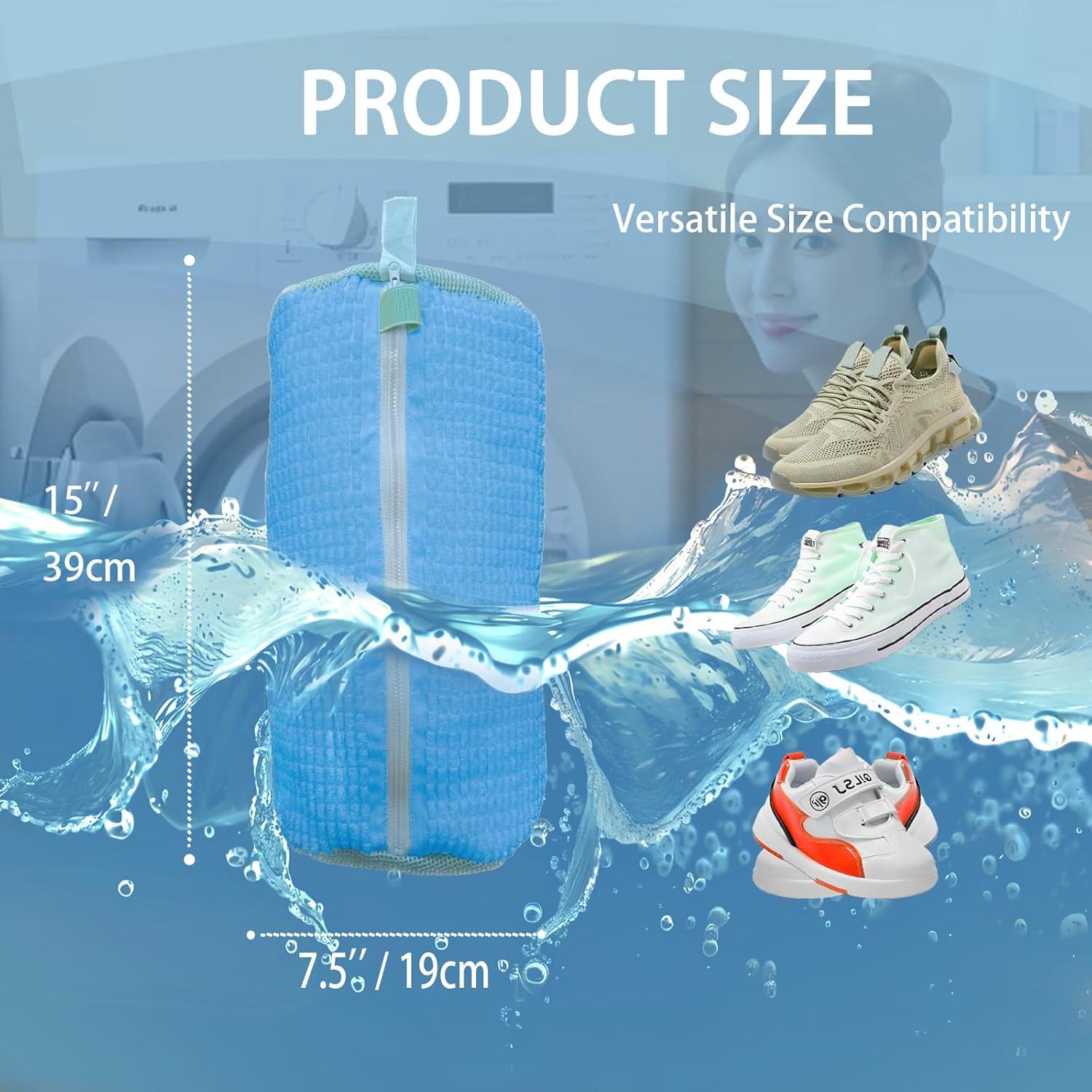 Bolsa de Lavado de Zapatos Sunlyn-MLG Azul 2 Piezas Reutilizable