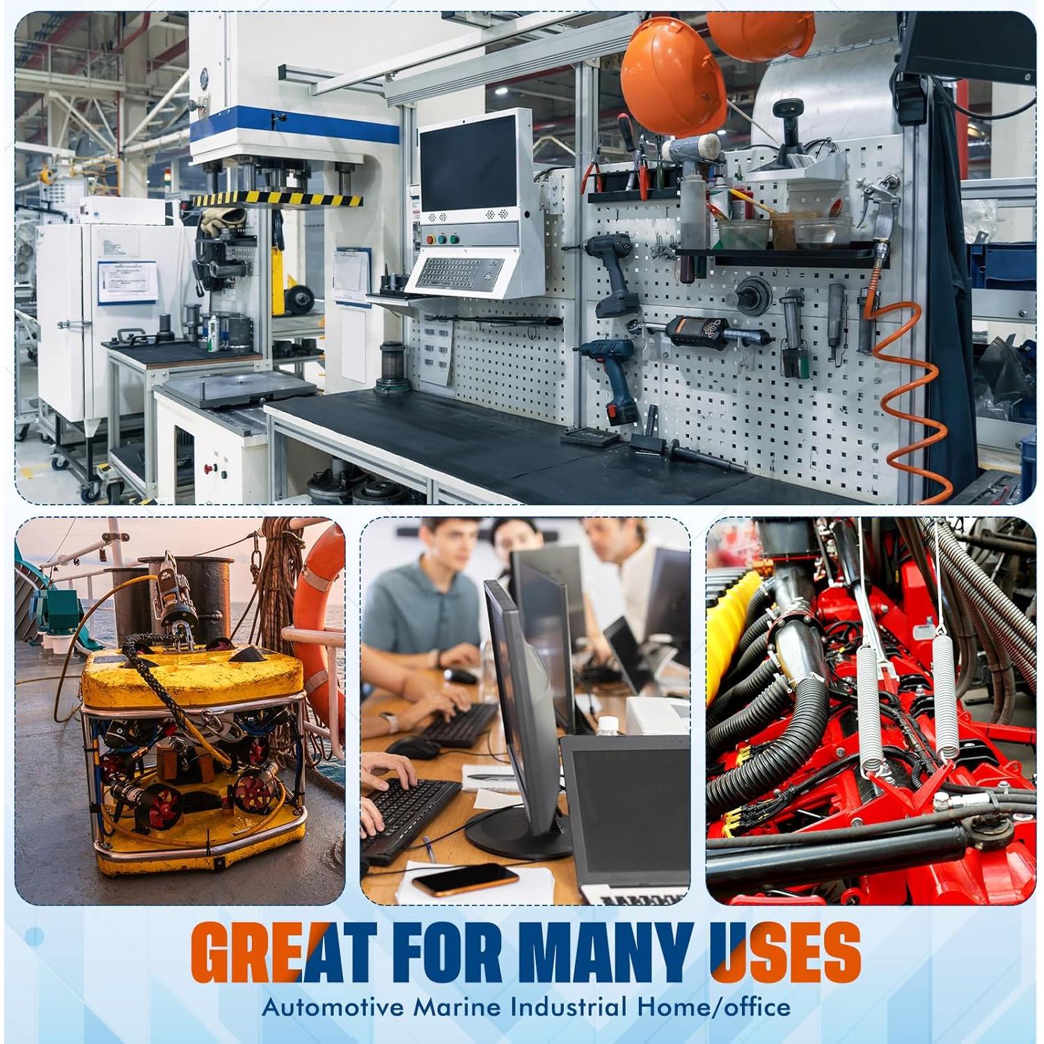 Tubo de Loom de Cable Dividido Sasylvia 0.13 m x 91.44 m Negro