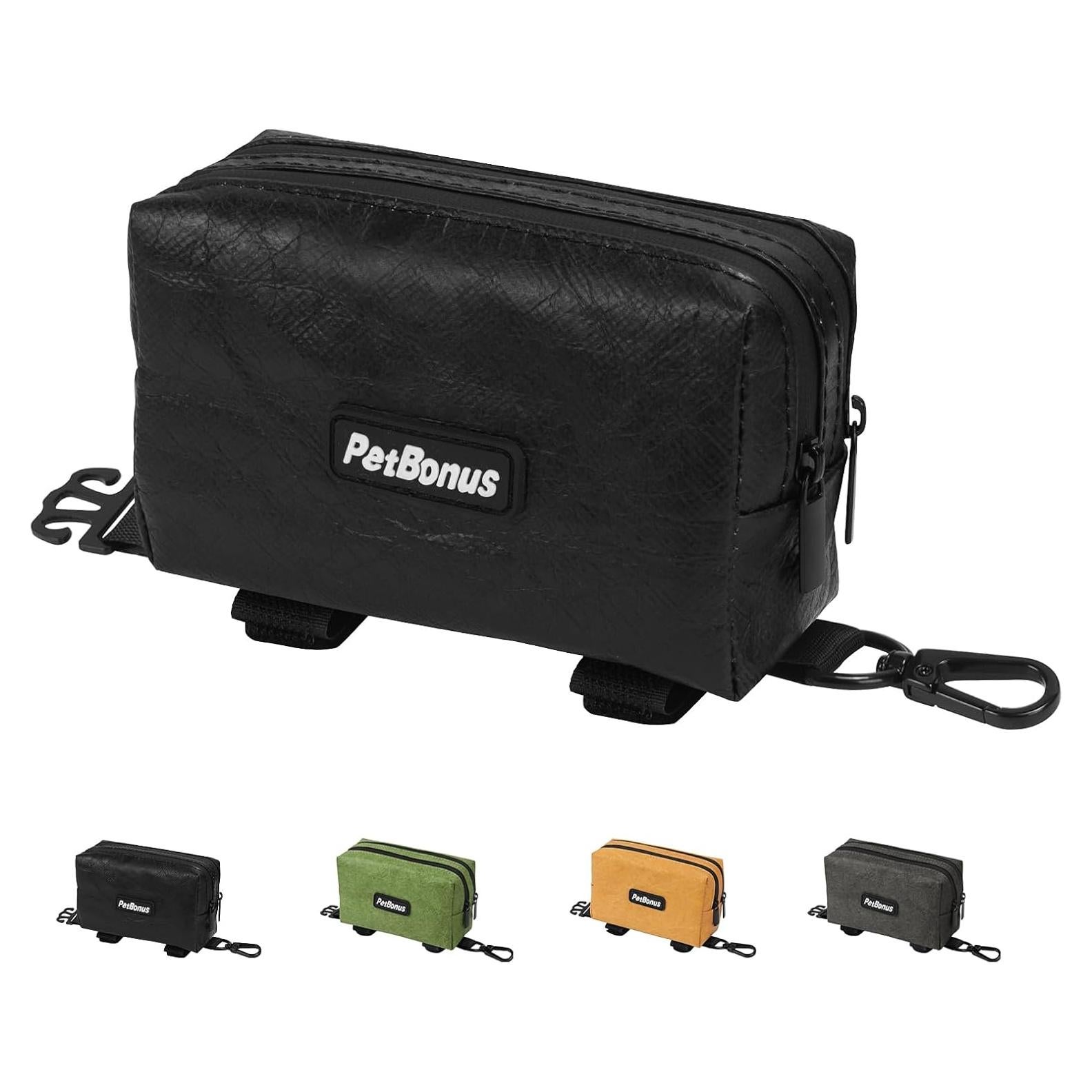 Dispensador de Bolsas de Excremento para Perros PetBonus Negro