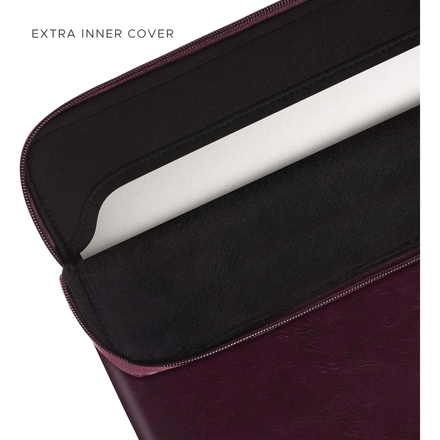 Funda delgada Comfyable para laptop 13" impermeable marrón