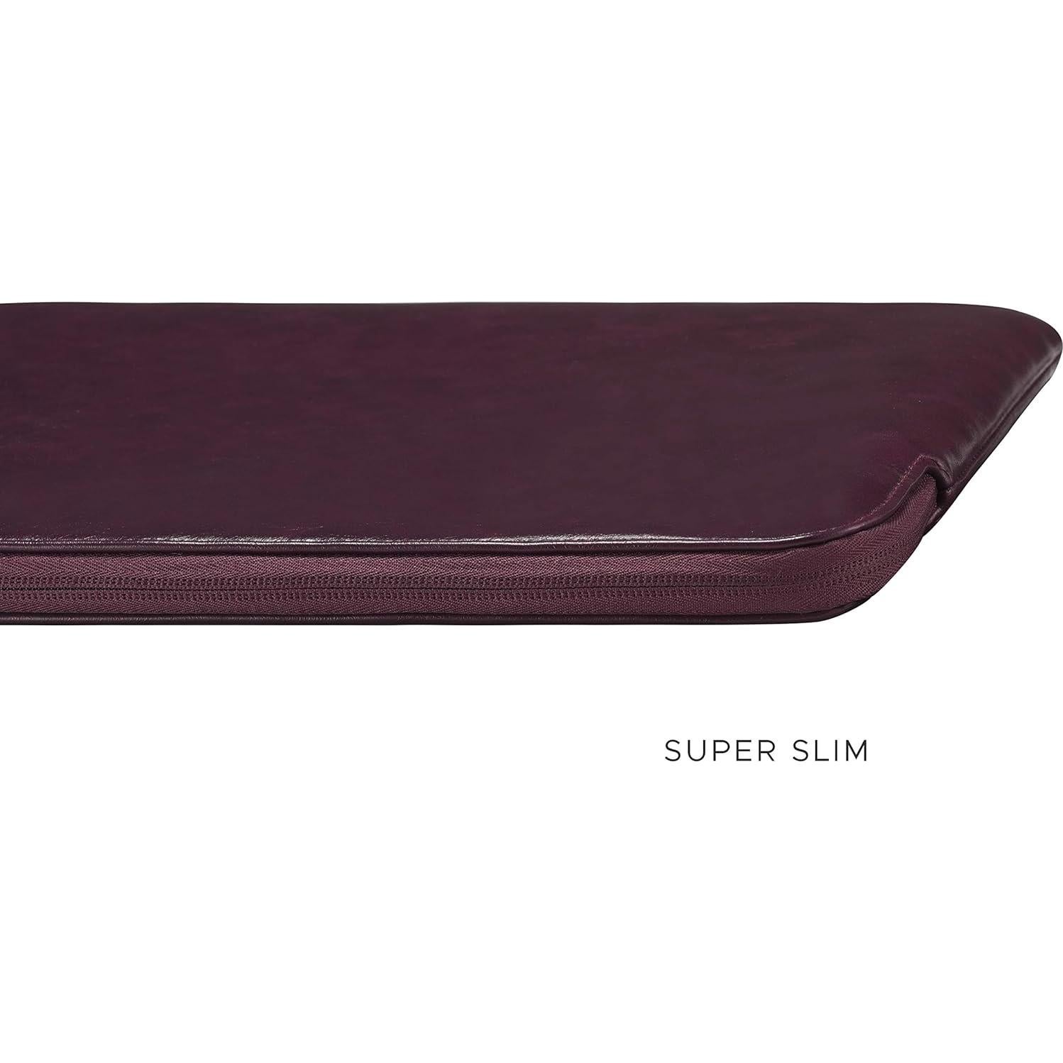 Funda delgada Comfyable para laptop 13" impermeable marrón