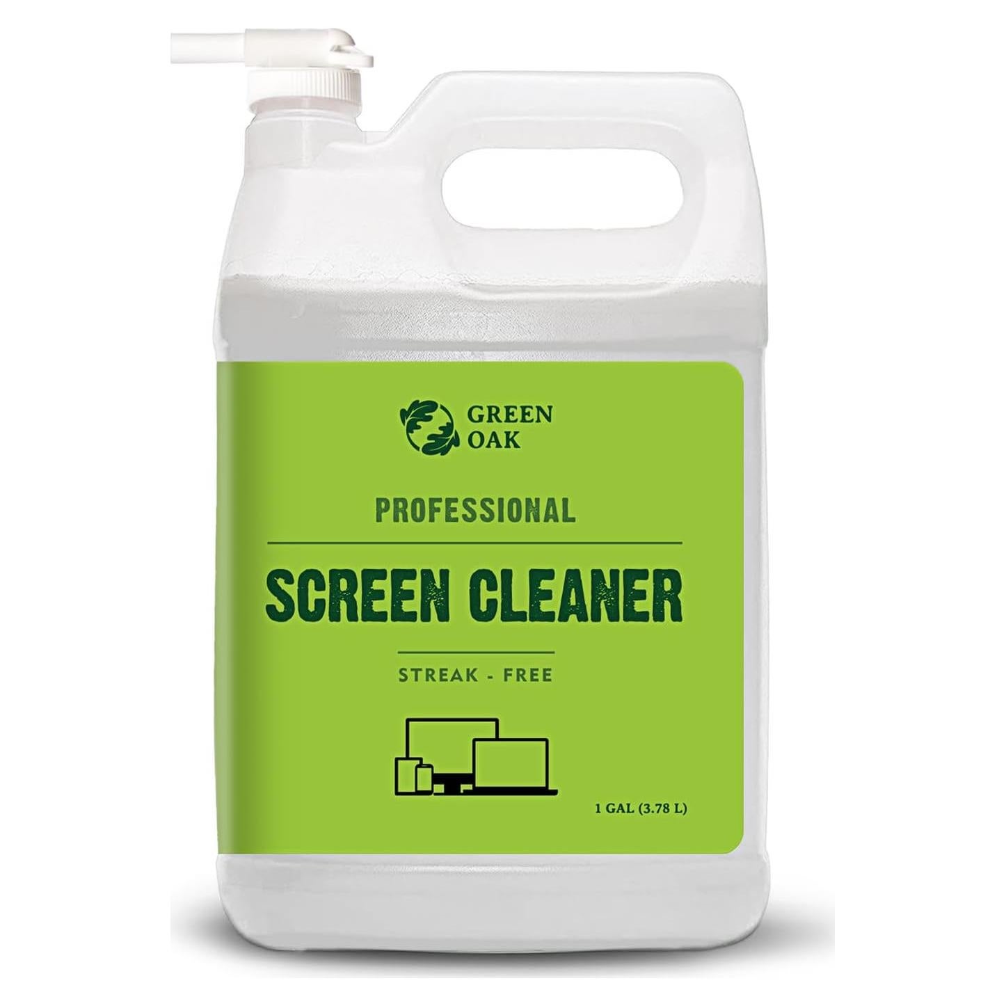 Recarga Limpiador de Pantallas Green Oak 3.79L - No Tóxico