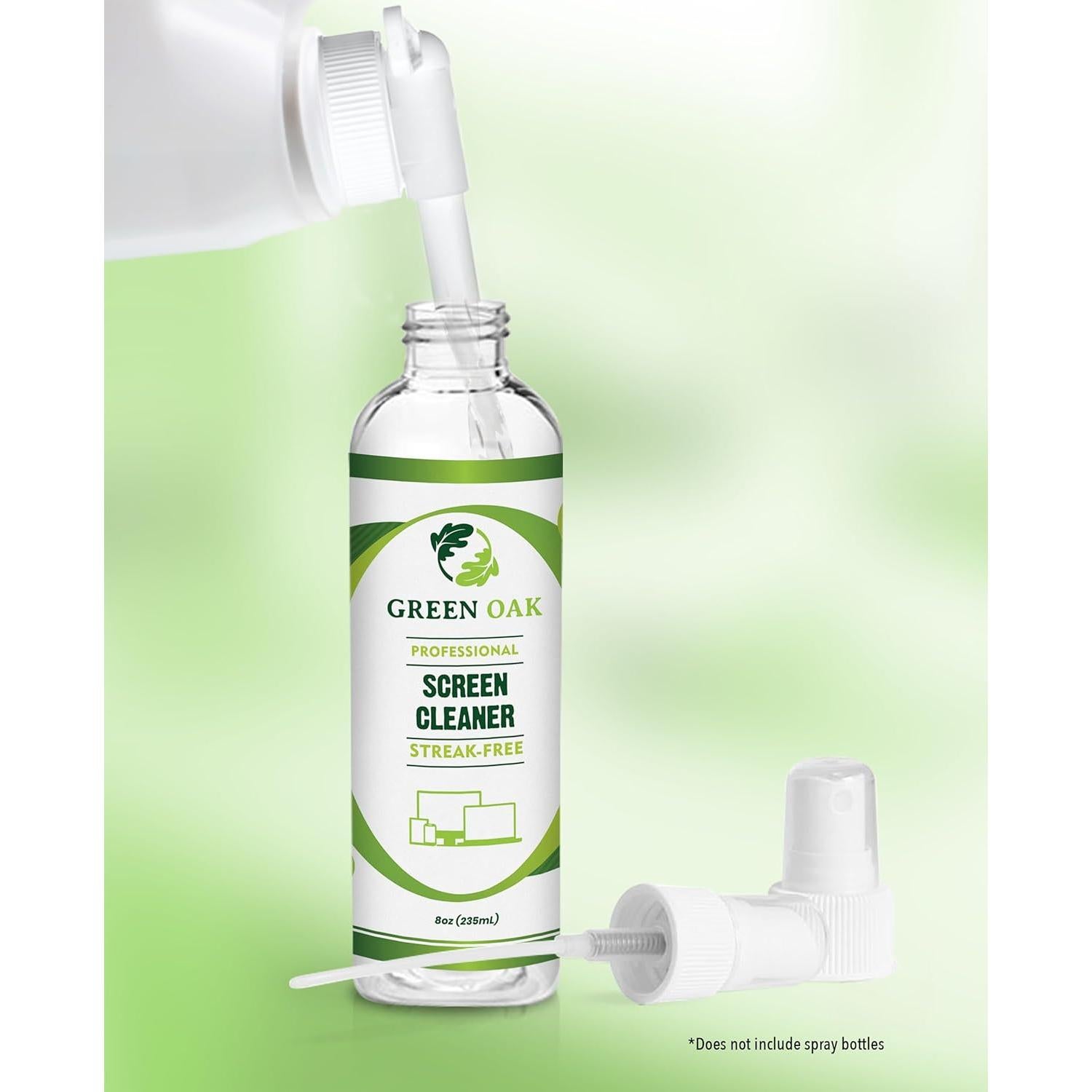 Recarga Limpiador de Pantallas Green Oak 3.79L - No Tóxico