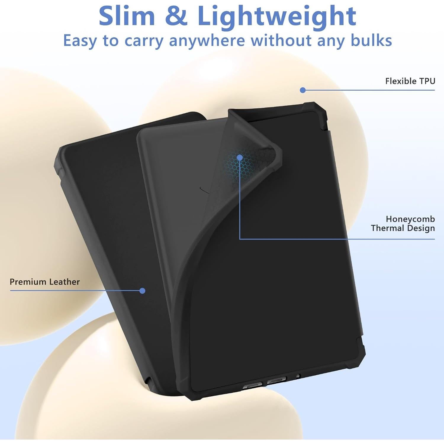 Funda FUWANG para Kindle Paperwhite 12ª Gen 7" 2024 - Cuero PU