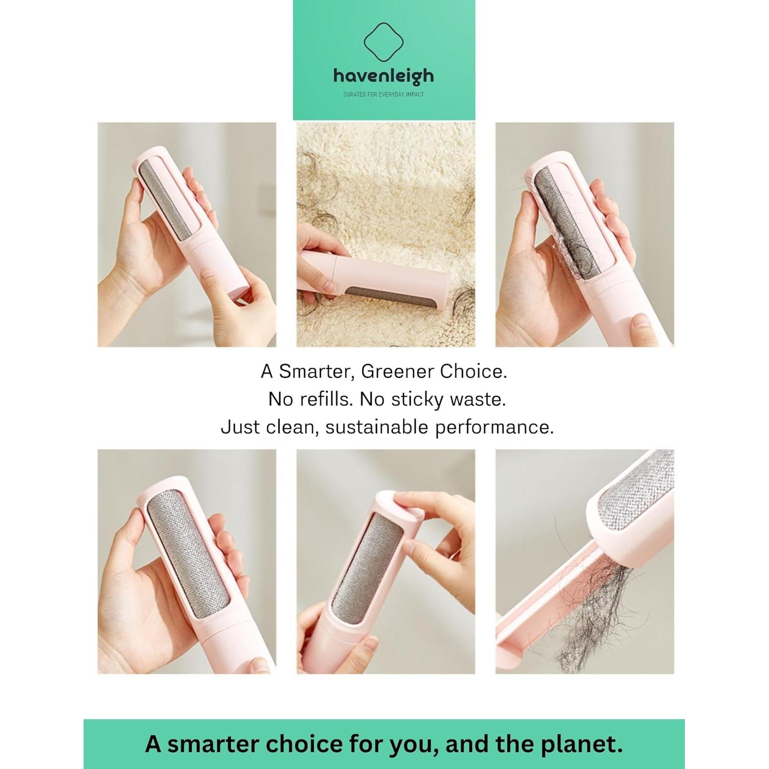 Cepillo Quitapelos Reutilizable Havenleigh - Crema de Arándano