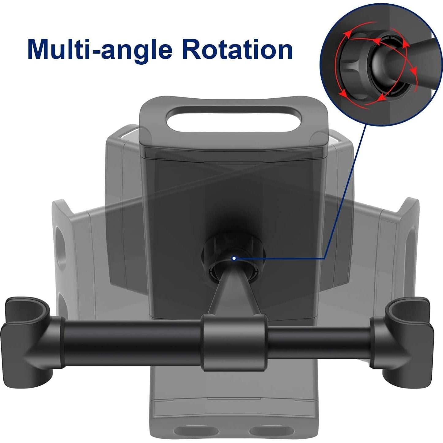 Soporte para Tableta en Reposacabezas SALEX HTH-BLK Ajustable