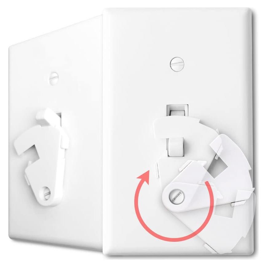 Guardia de Interruptor de Luz ILIVABLE a Prueba de Niños - Paquete de 2