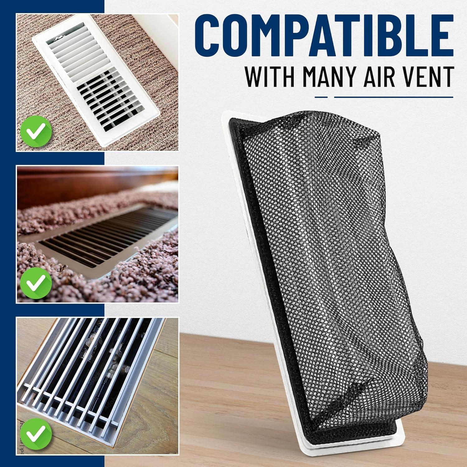 Filtro de Ventilación de Piso KNCLUX 4"x10" - 2 Paquetes