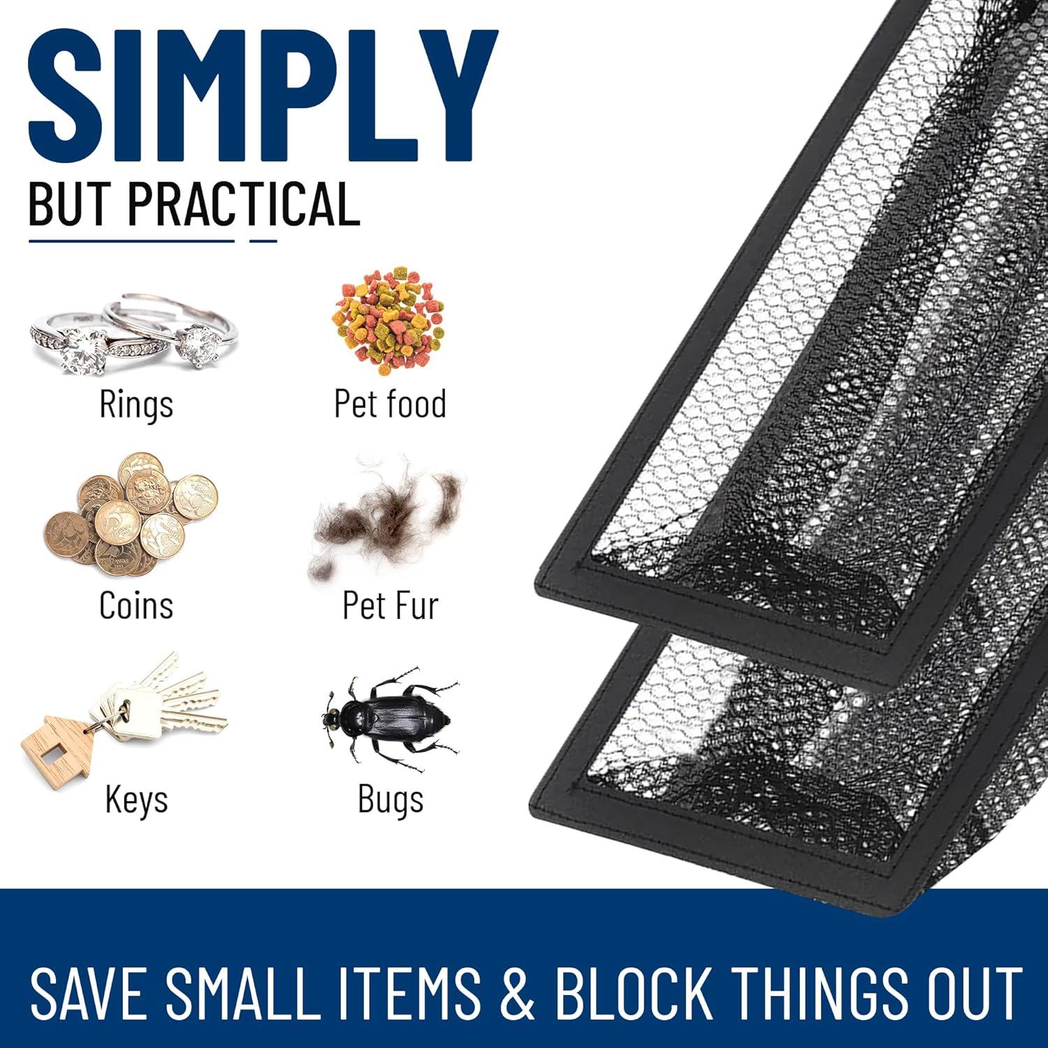 Filtro de Ventilación de Piso KNCLUX 4"x10" - 2 Paquetes