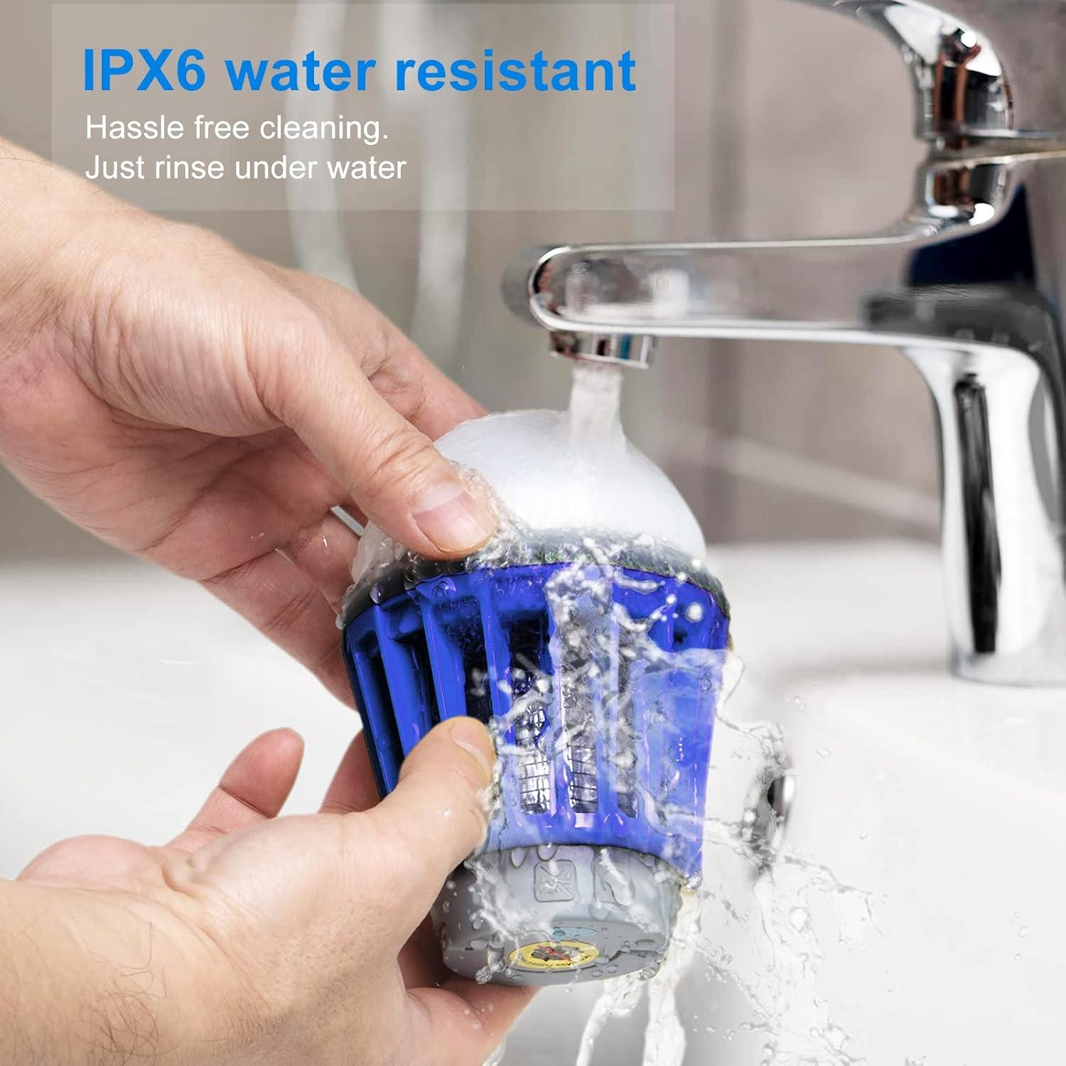 Asesino de Mosquitos Eléctrico Wisely - Paquete de 3, Recargable USB-C