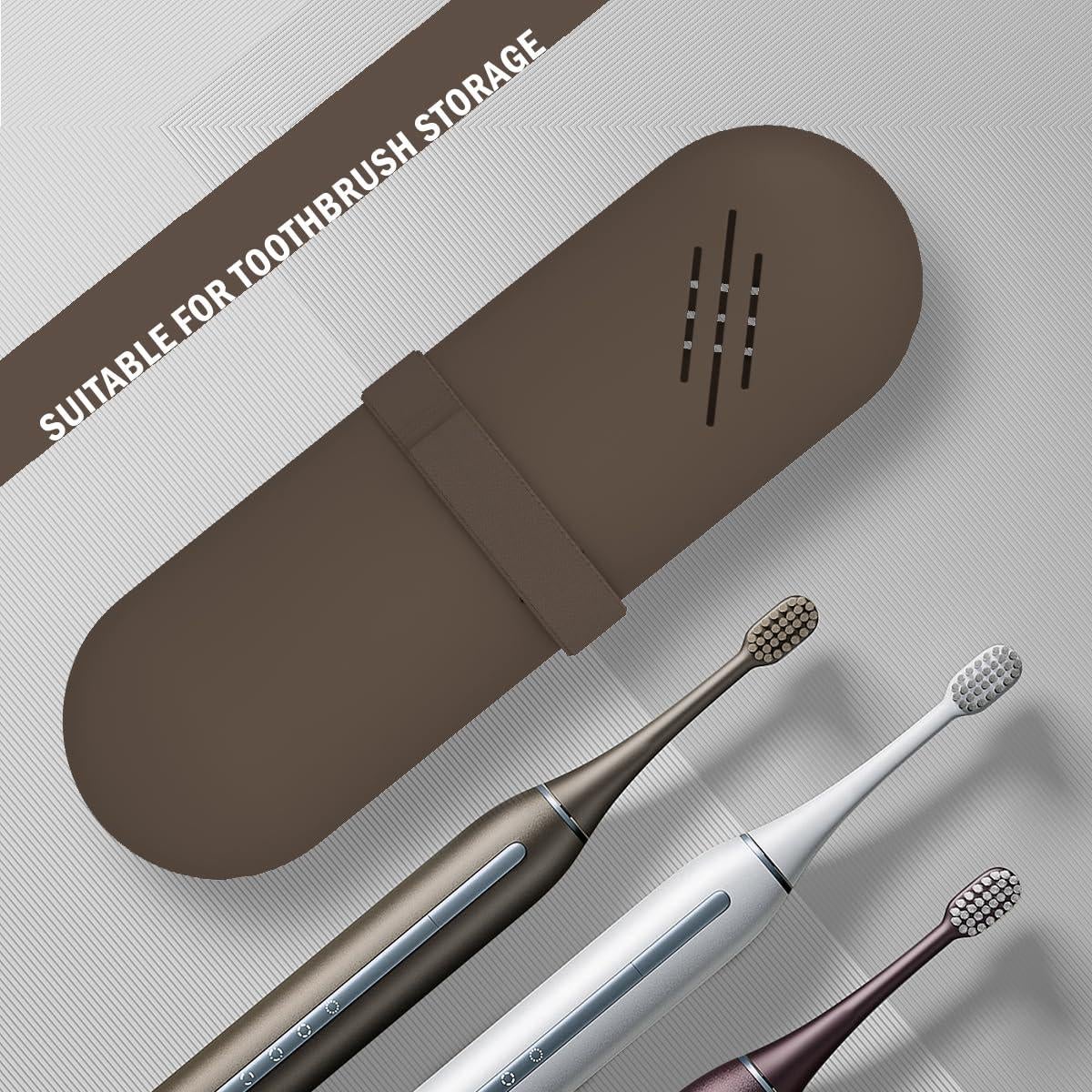 Bolsa Organizadora de Pinceles de Maquillaje JDZJUCHU Café