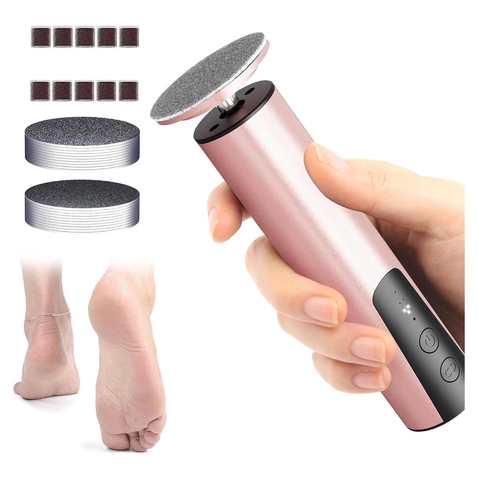 Removedor de Callos Eléctrico Bokynu MJQ-01 Rosa Recargable