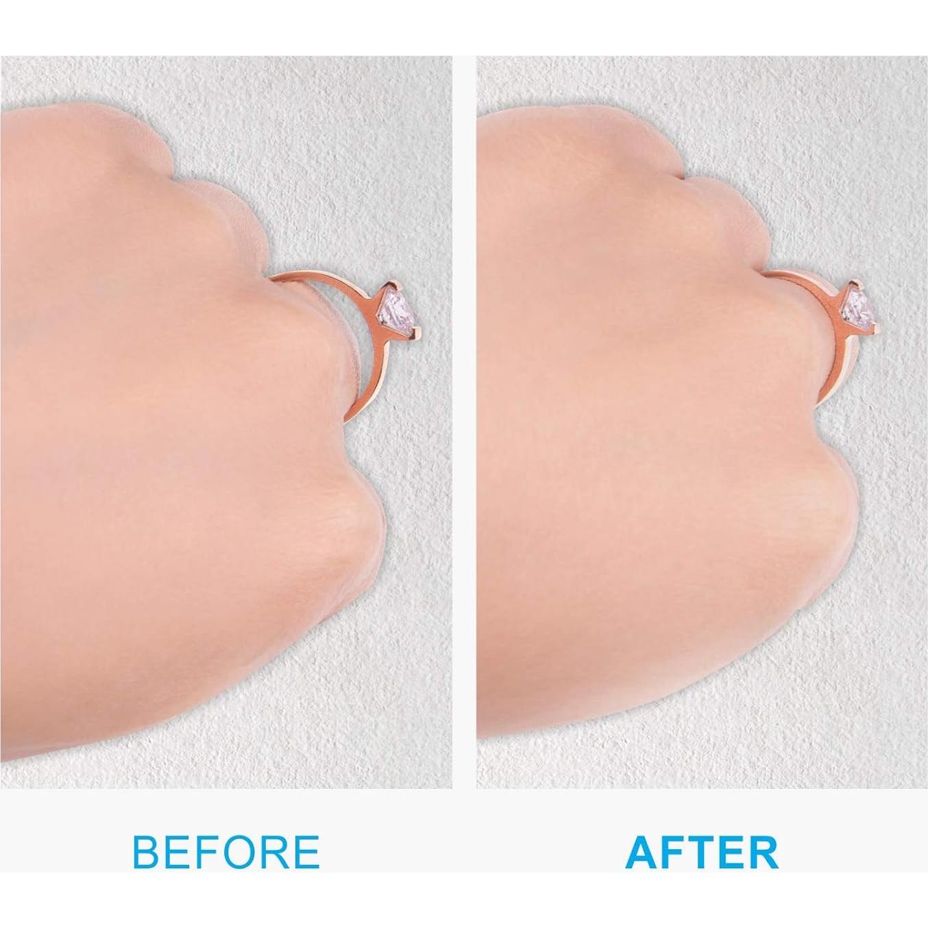 Ring Sizers for Loose Rings - 12 Pack, 4 Sizes - Adjustable Spiral Tightener for Loose Jewelry, Clear Resizer Fit for Women’s Rings