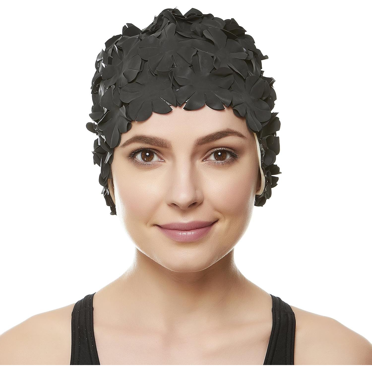 Gorro de Baño Floral Beemo para Mujeres - Protección Cabello