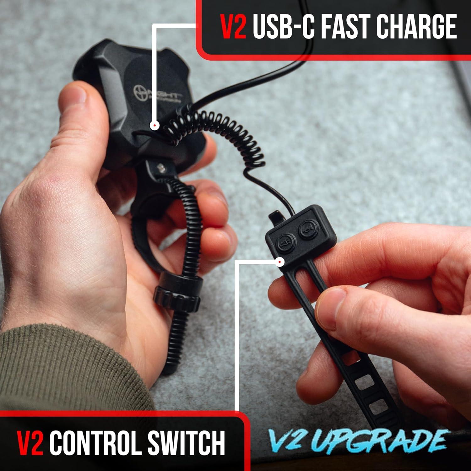 Bocina de Bicicleta ZIREN NP NIGHT PROVISION 120-140dB LED IPX4