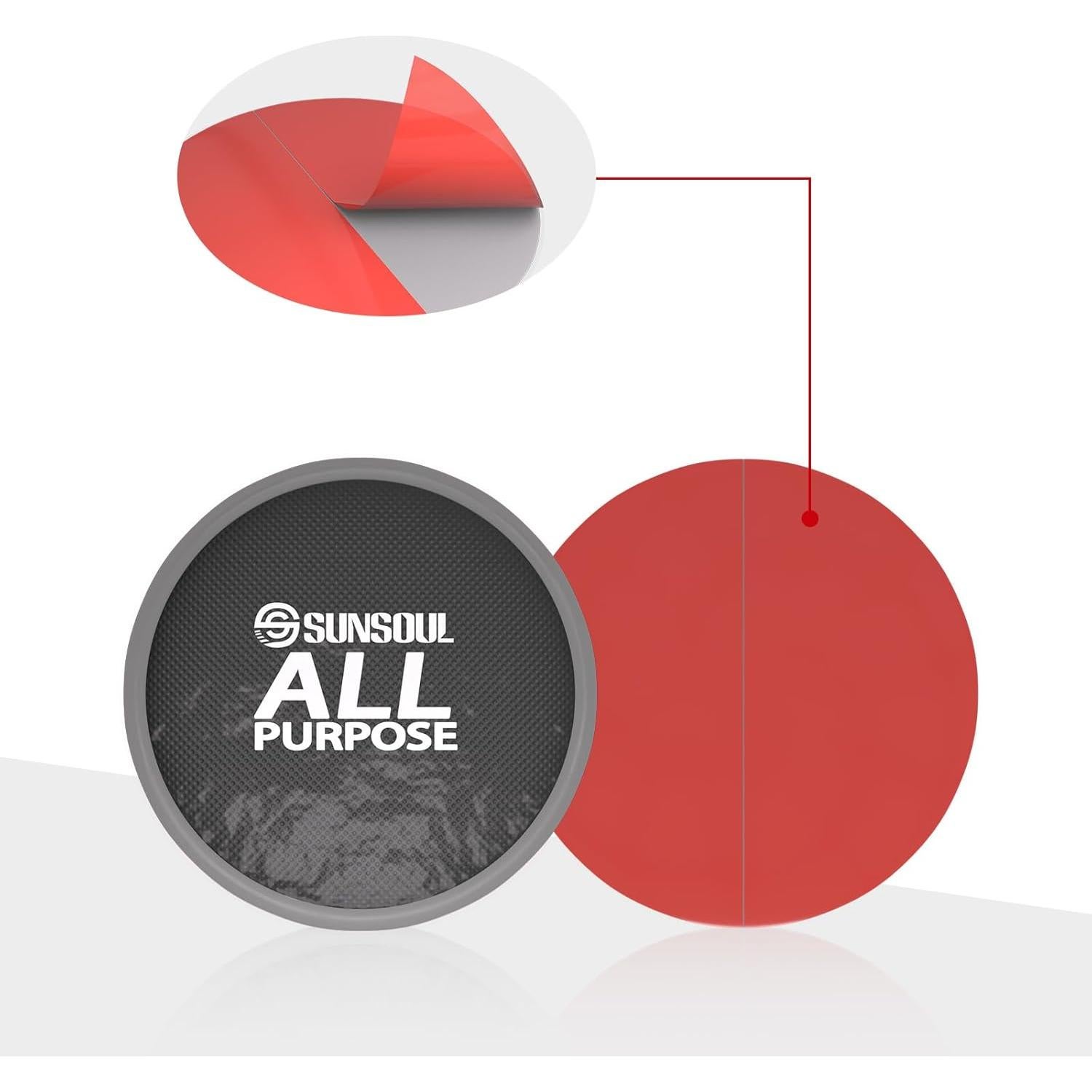 Parches de Reparación de Neumáticos SUNSOUL 45mm - 100 Pcs