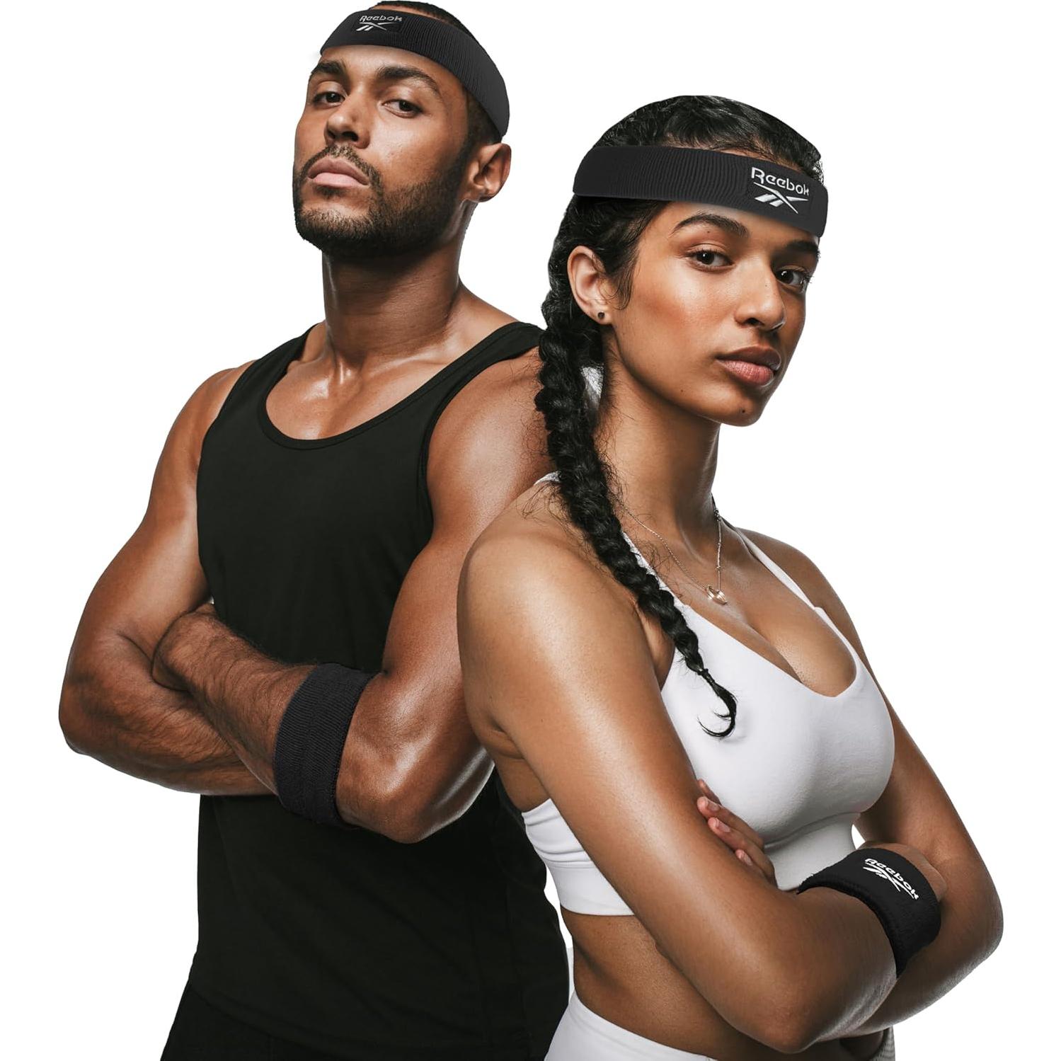 Conjunto de Banda de Sudor Reebok 3 Piezas - Unisex