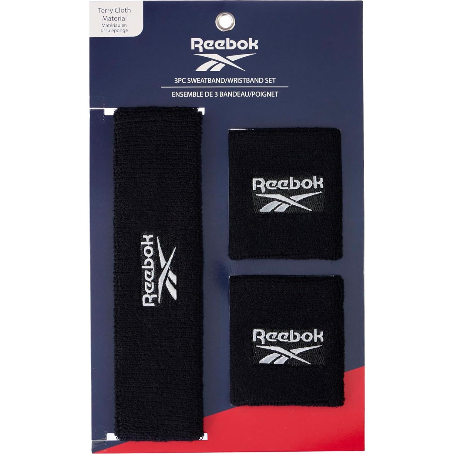 Conjunto de Banda de Sudor Reebok 3 Piezas - Unisex