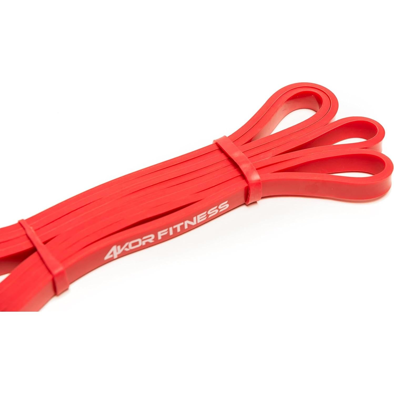Banda de Resistencia 4KOR Fitness Roja 15-35 lbs (6.8-15.9 kg)