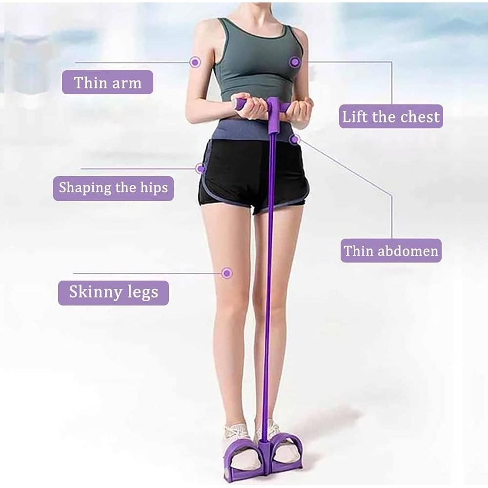 Banda de Resistencia Kammoy con Pedal y Cuerda de Tensión