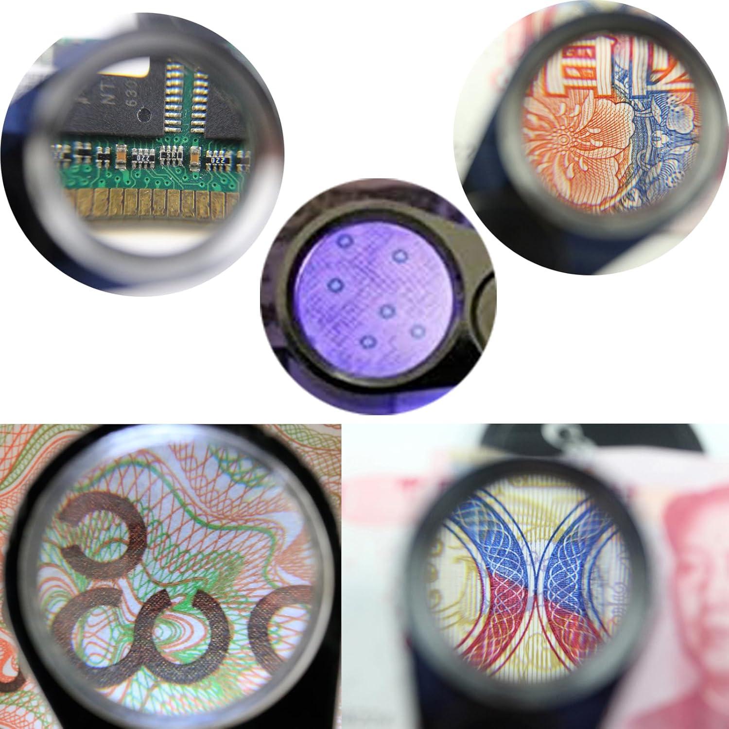 Lupa de Joyero 40X HMKIS con Luz LED y Baterías Incluidas