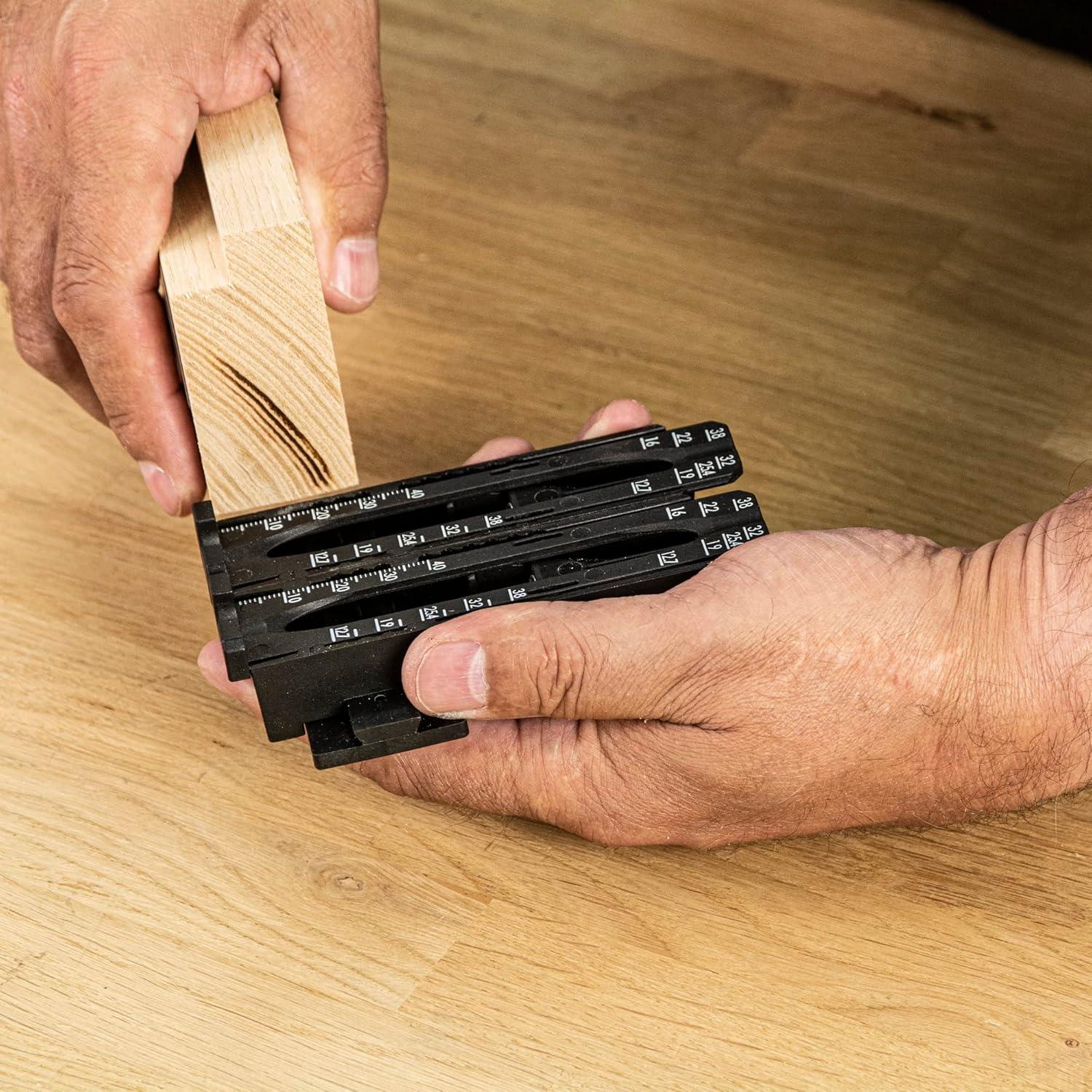 Plantilla de Agujeros de Pocket Trend 3 en 1 con Broca HSS