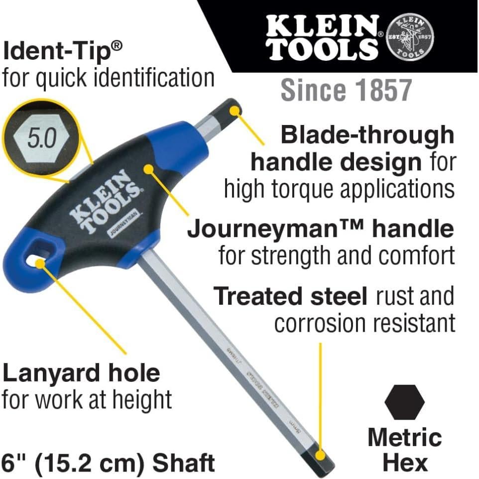 Juego de Llaves Hexagonales Klein Tools JTH68M 8 Piezas