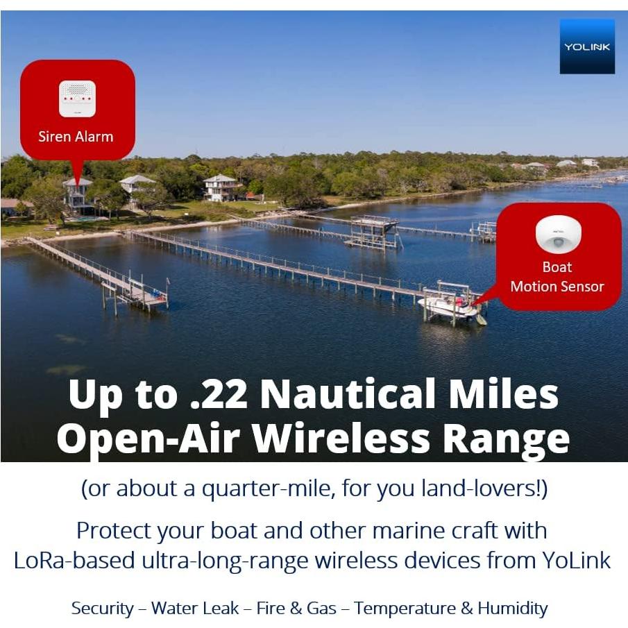 Kit de Seguridad Hogar Inteligente YoLink con SpeakerHub y Sensor