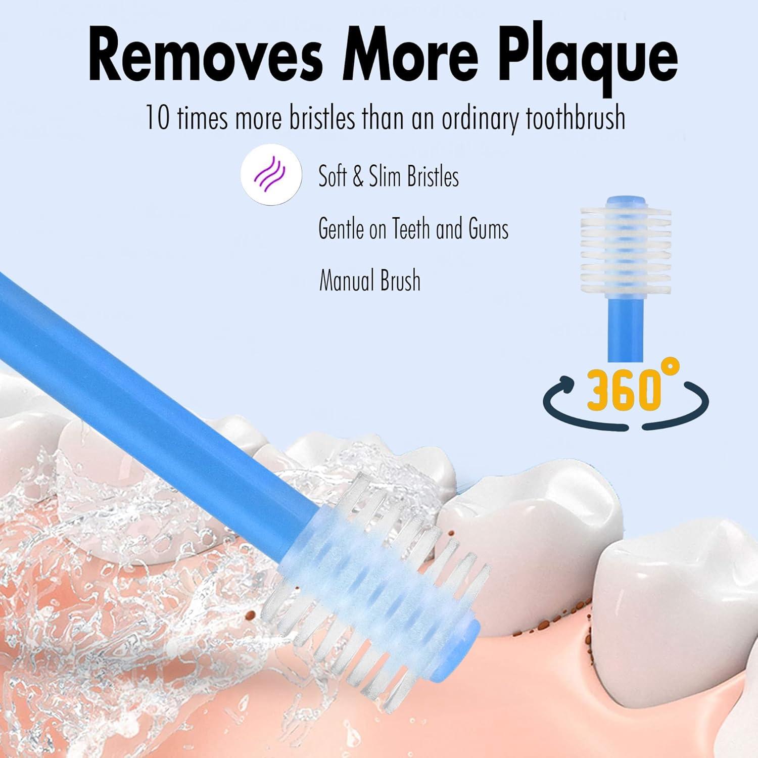 Juego de Cuidado Oral Baby Buddy para Bebés, 5 Piezas, Azul