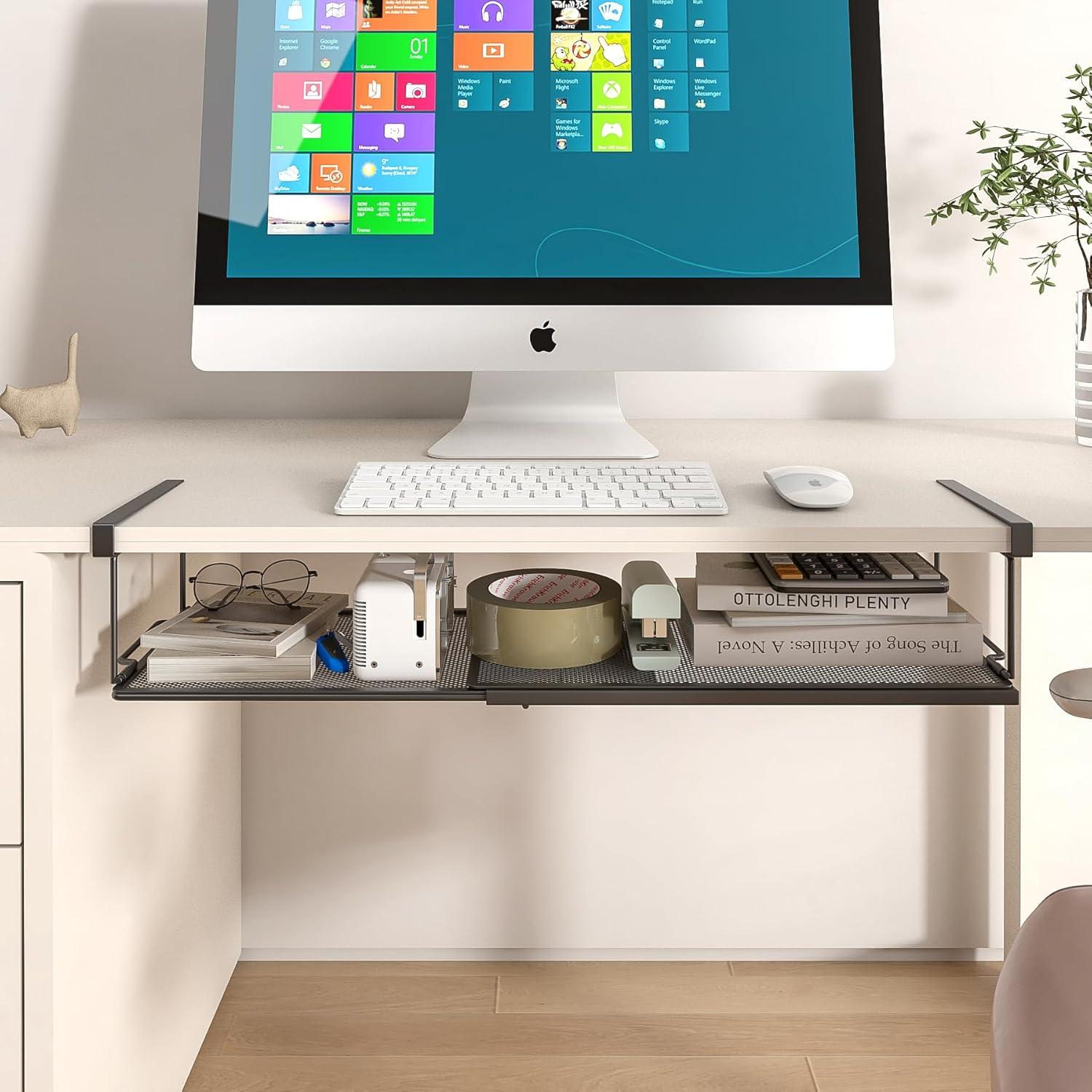 Estante Expandible Bajo Gabinete SHINEWON 38.4-70.5 cm Negro