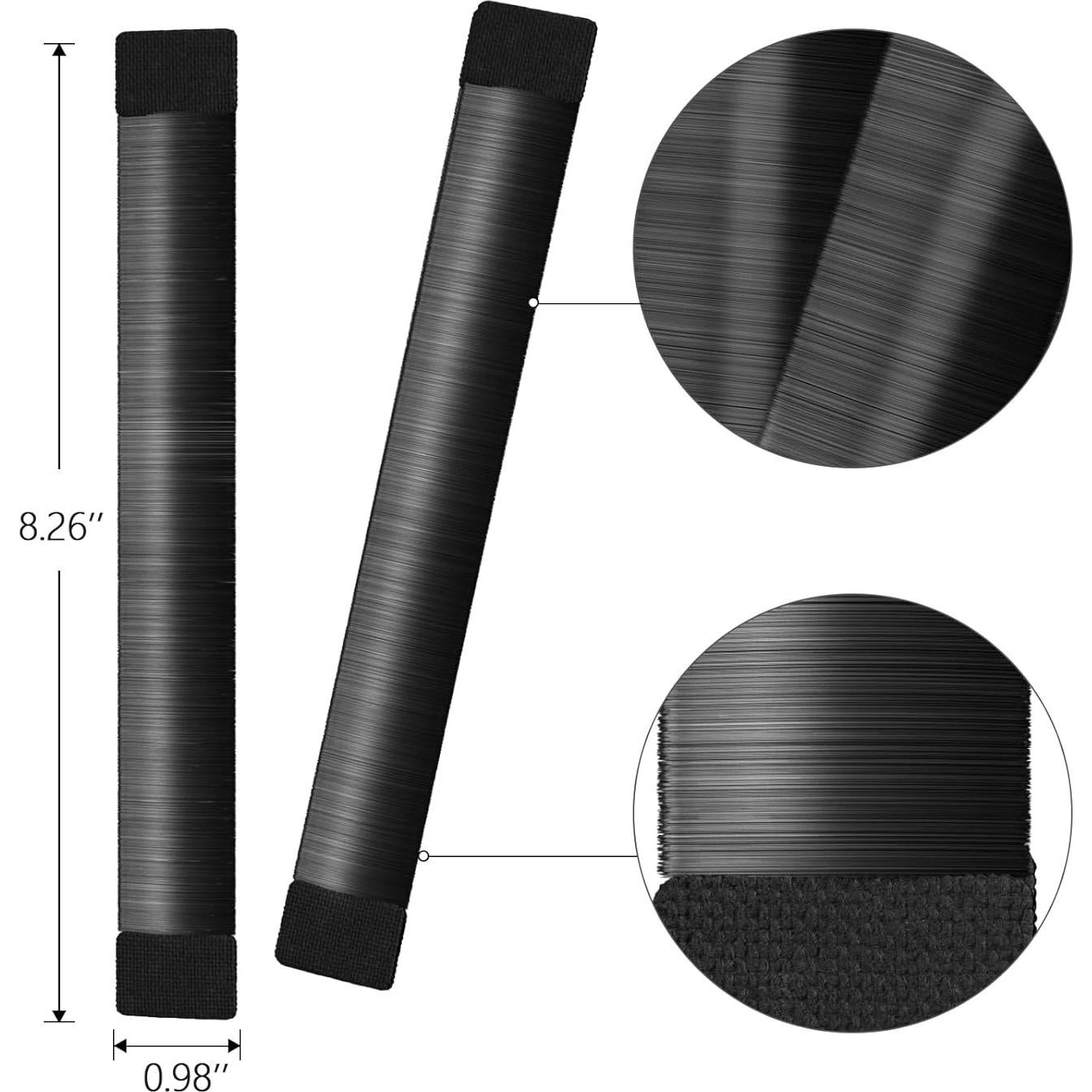 Donut de Cabello Mágico YANVIPERISK - 4 Piezas para Peinados