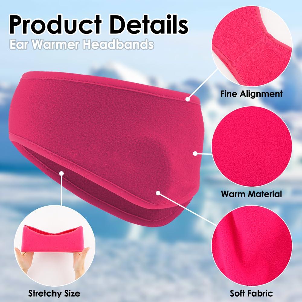 Orejeras Plegables Anpiwshjo para Mujeres - Calentadores de Oídos Invierno