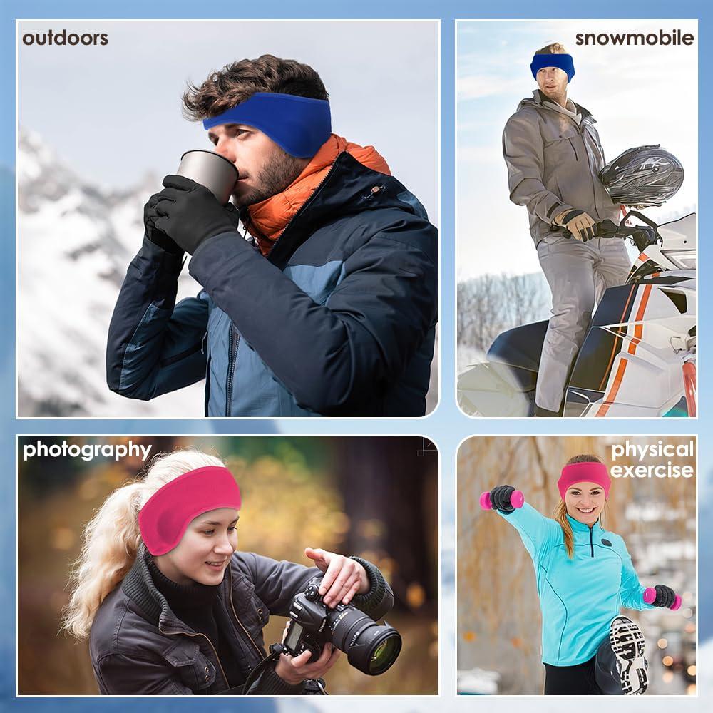 Orejeras Plegables Anpiwshjo para Mujeres - Calentadores de Oídos Invierno