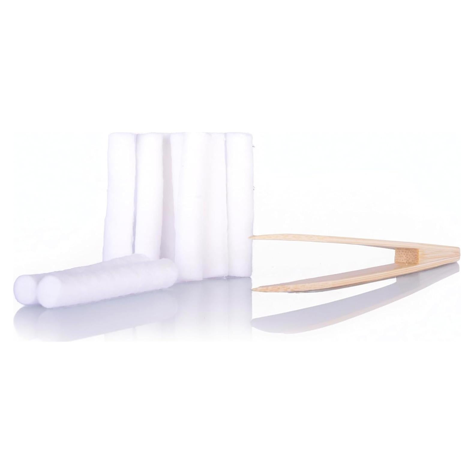 Paquete de 10 Mechas de Algodón Hwa Essentials para Inhaladores