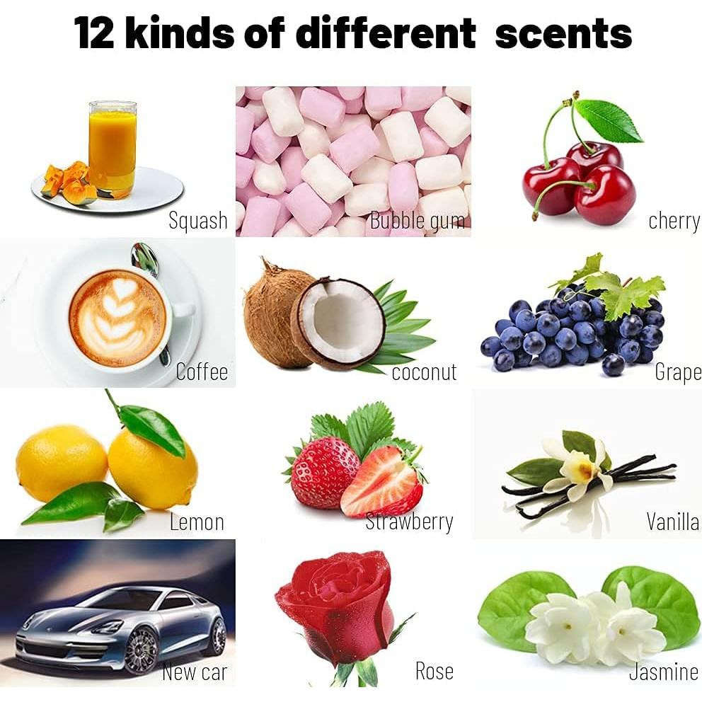 Ambientador de Auto Ikeda Scents - 12 Aromas Naturales 42.5g