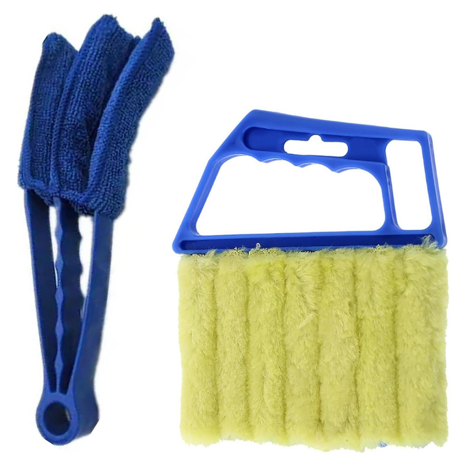 Cepillos Limpiadores de Persianas UpTuoLi - 2 Piezas, Azul